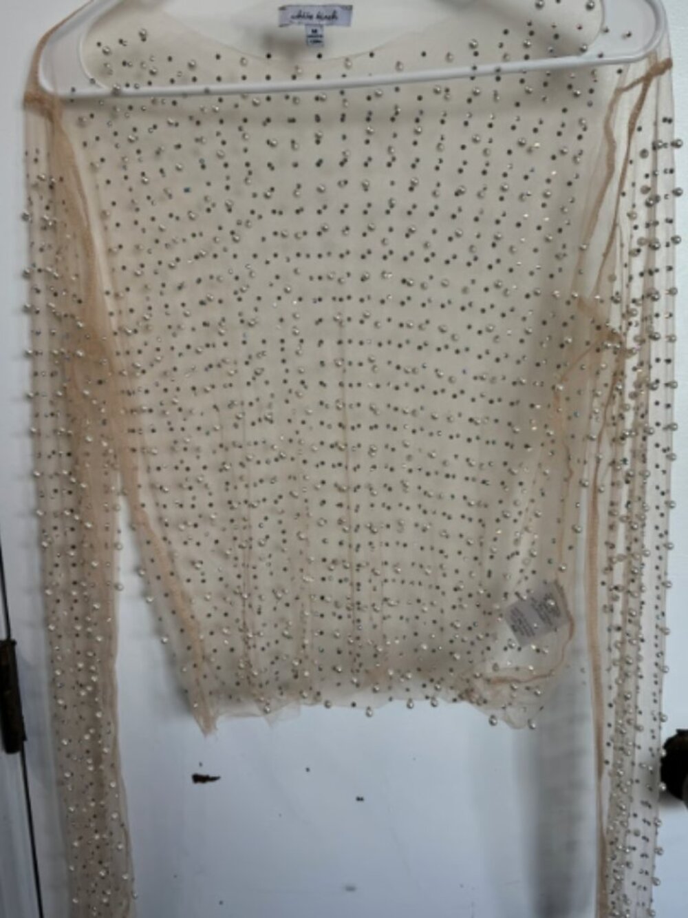 Beaded bling shirt